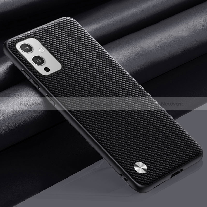 Soft Luxury Leather Snap On Case Cover S02 for OnePlus 9 5G