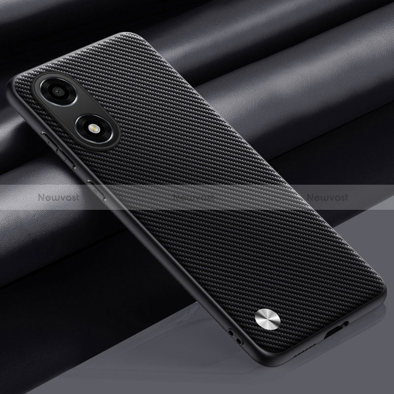 Soft Luxury Leather Snap On Case Cover S02 for Oppo A2x 5G