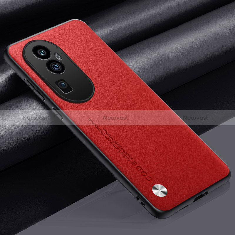 Soft Luxury Leather Snap On Case Cover S02 for Oppo Reno10 Pro+ Plus 5G