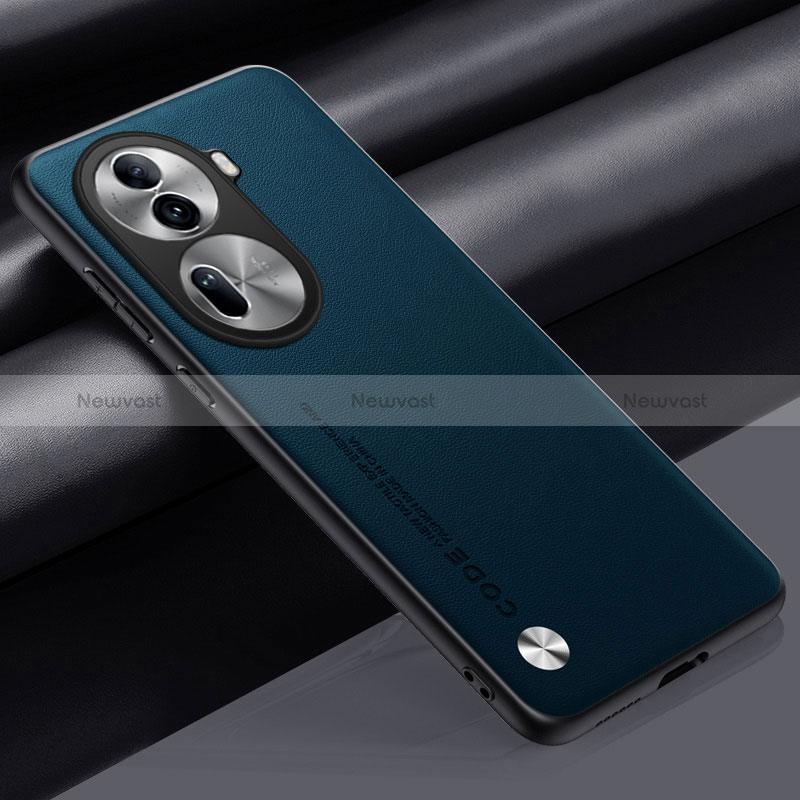 Soft Luxury Leather Snap On Case Cover S02 for Oppo Reno11 Pro 5G