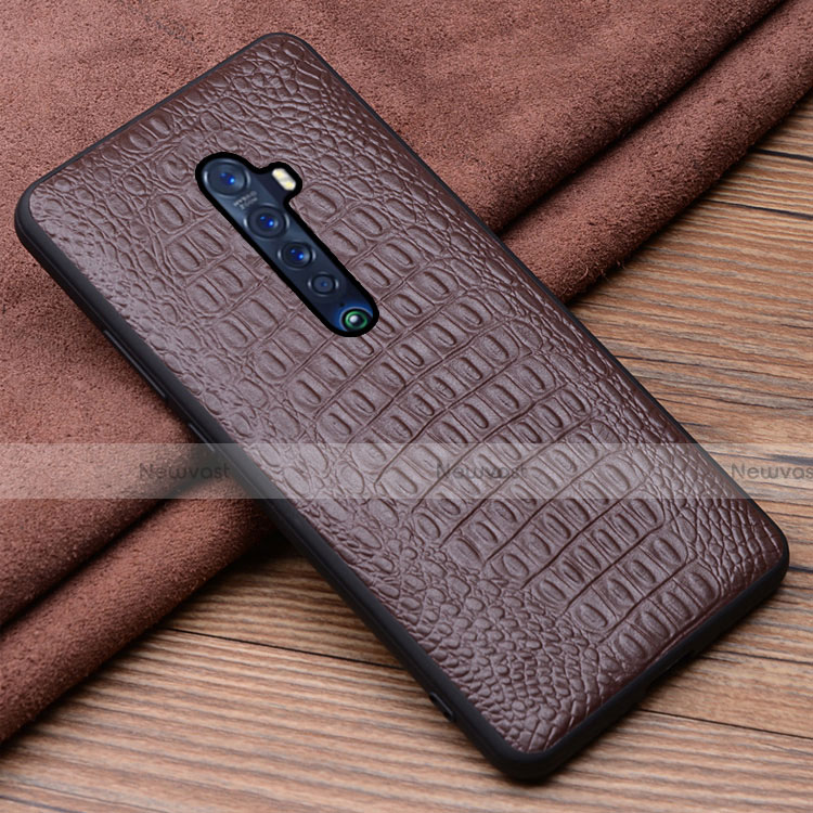 Soft Luxury Leather Snap On Case Cover S02 for Oppo Reno2