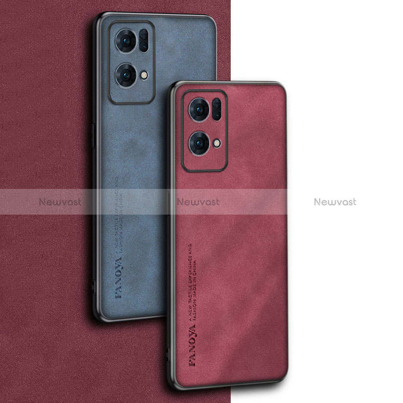 Soft Luxury Leather Snap On Case Cover S02 for Oppo Reno7 Pro 5G