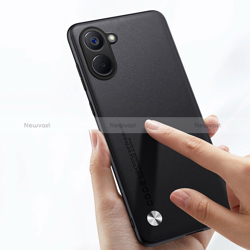 Soft Luxury Leather Snap On Case Cover S02 for Realme V30 5G