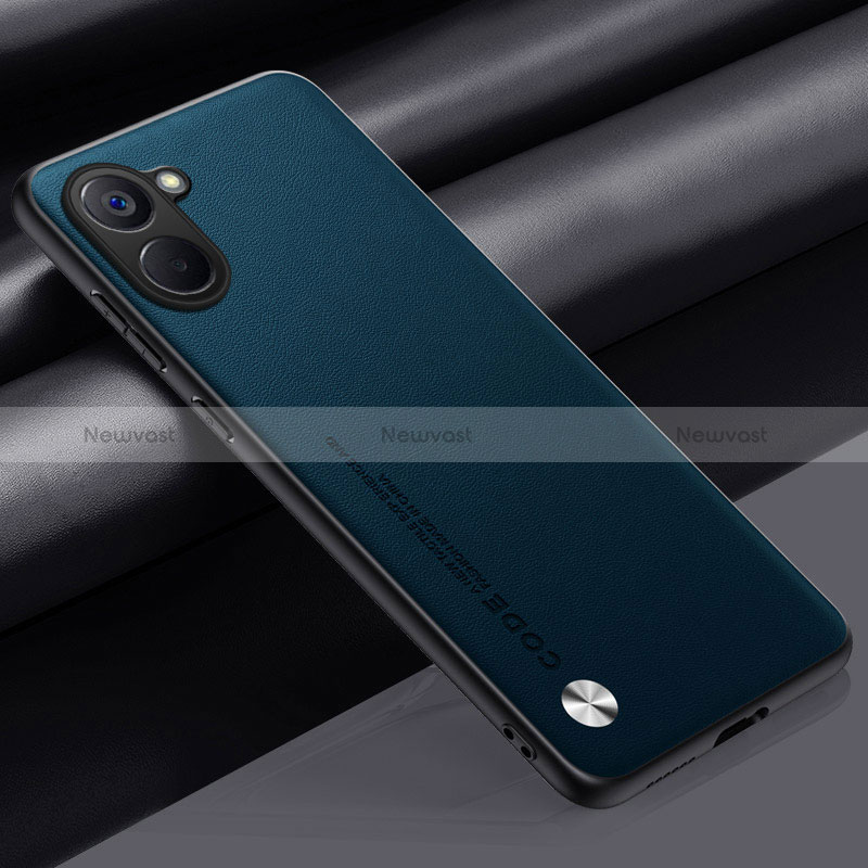 Soft Luxury Leather Snap On Case Cover S02 for Realme V30t 5G