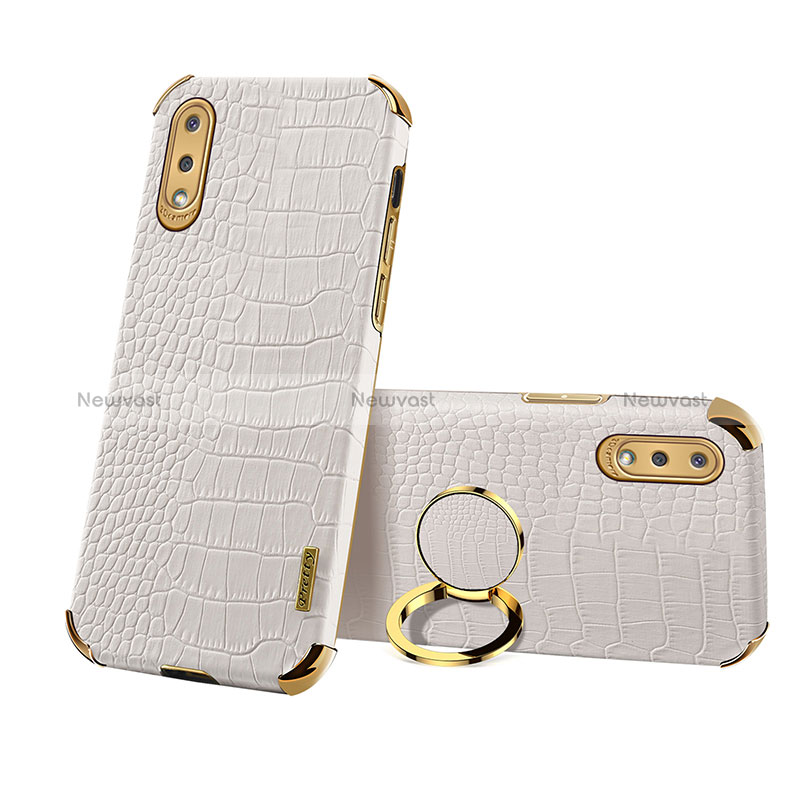 Soft Luxury Leather Snap On Case Cover S02 for Samsung Galaxy A02