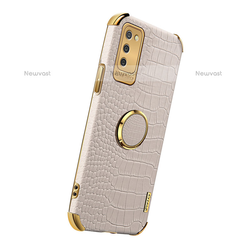 Soft Luxury Leather Snap On Case Cover S02 for Samsung Galaxy A02s