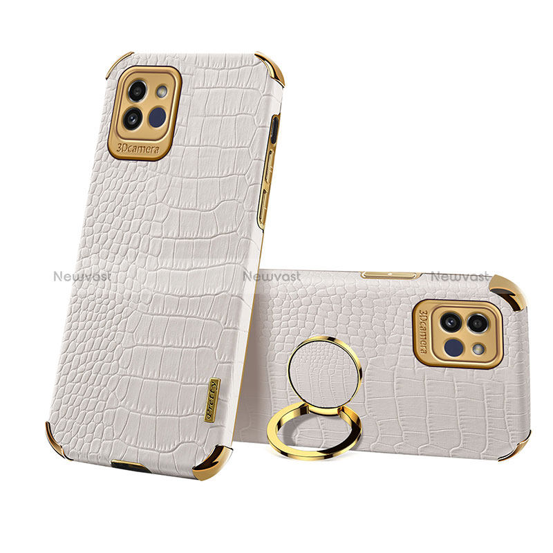 Soft Luxury Leather Snap On Case Cover S02 for Samsung Galaxy A03