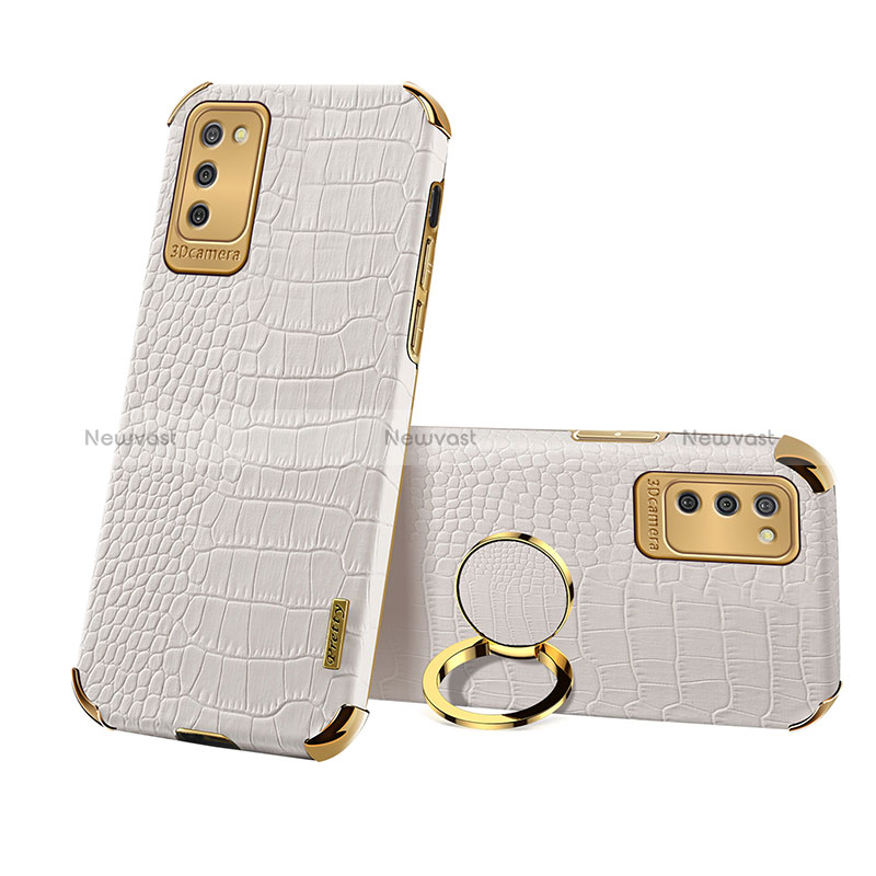 Soft Luxury Leather Snap On Case Cover S02 for Samsung Galaxy F02S SM-E025F