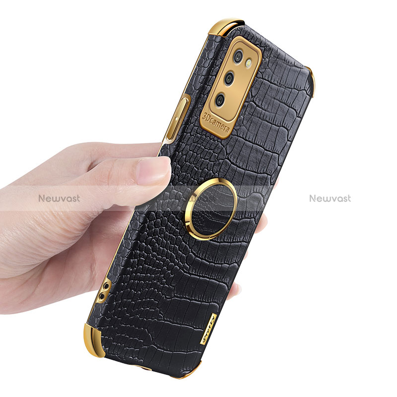 Soft Luxury Leather Snap On Case Cover S02 for Samsung Galaxy F02S SM-E025F