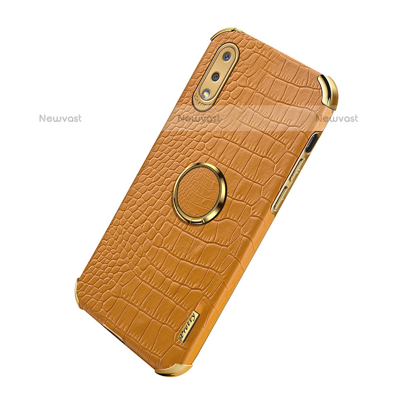 Soft Luxury Leather Snap On Case Cover S02 for Samsung Galaxy M02