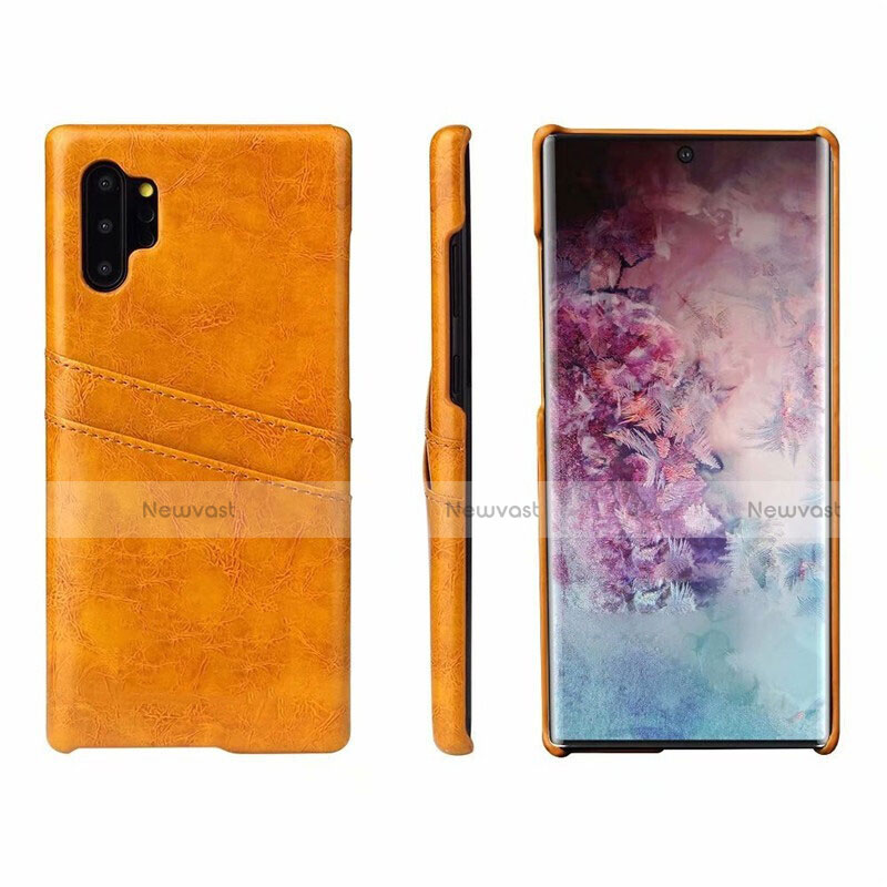 Soft Luxury Leather Snap On Case Cover S02 for Samsung Galaxy Note 10 Plus