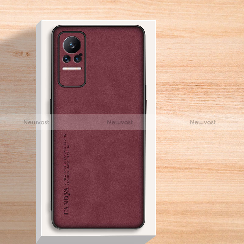 Soft Luxury Leather Snap On Case Cover S02 for Xiaomi Civi 1S 5G