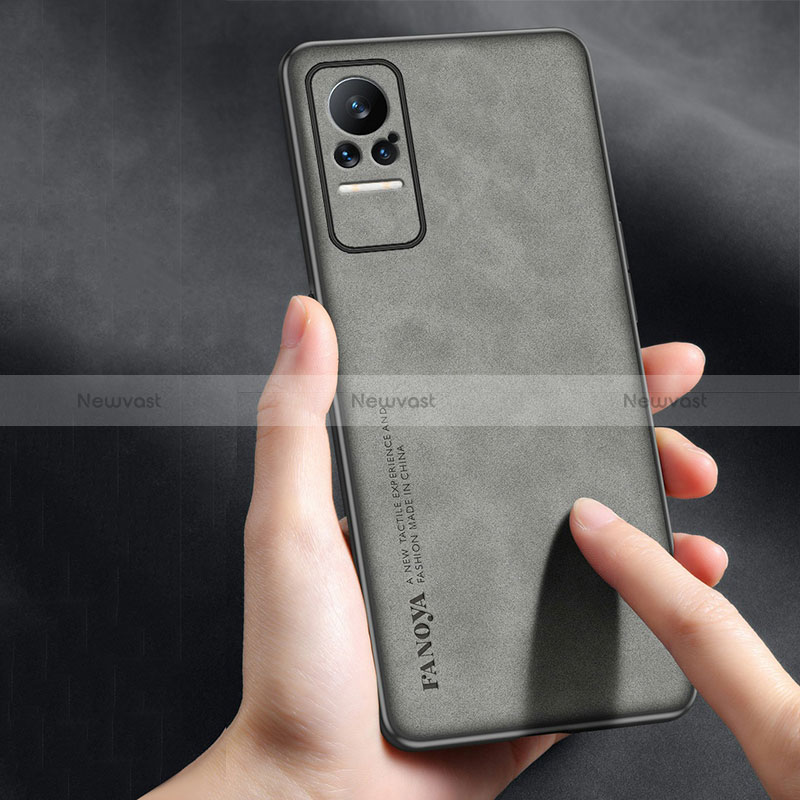 Soft Luxury Leather Snap On Case Cover S02 for Xiaomi Civi 1S 5G