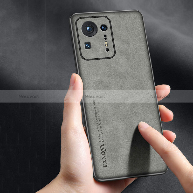 Soft Luxury Leather Snap On Case Cover S02 for Xiaomi Mi Mix 4 5G