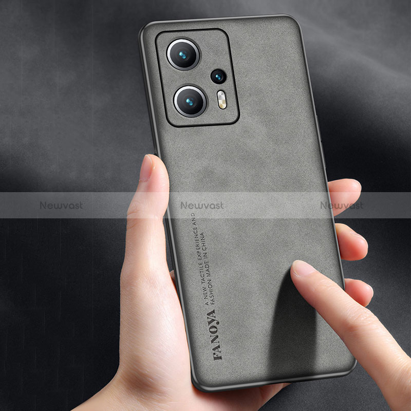 Soft Luxury Leather Snap On Case Cover S02 for Xiaomi Poco X4 GT 5G