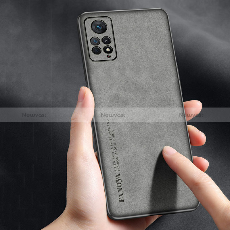 Soft Luxury Leather Snap On Case Cover S02 for Xiaomi Poco X4 Pro 5G