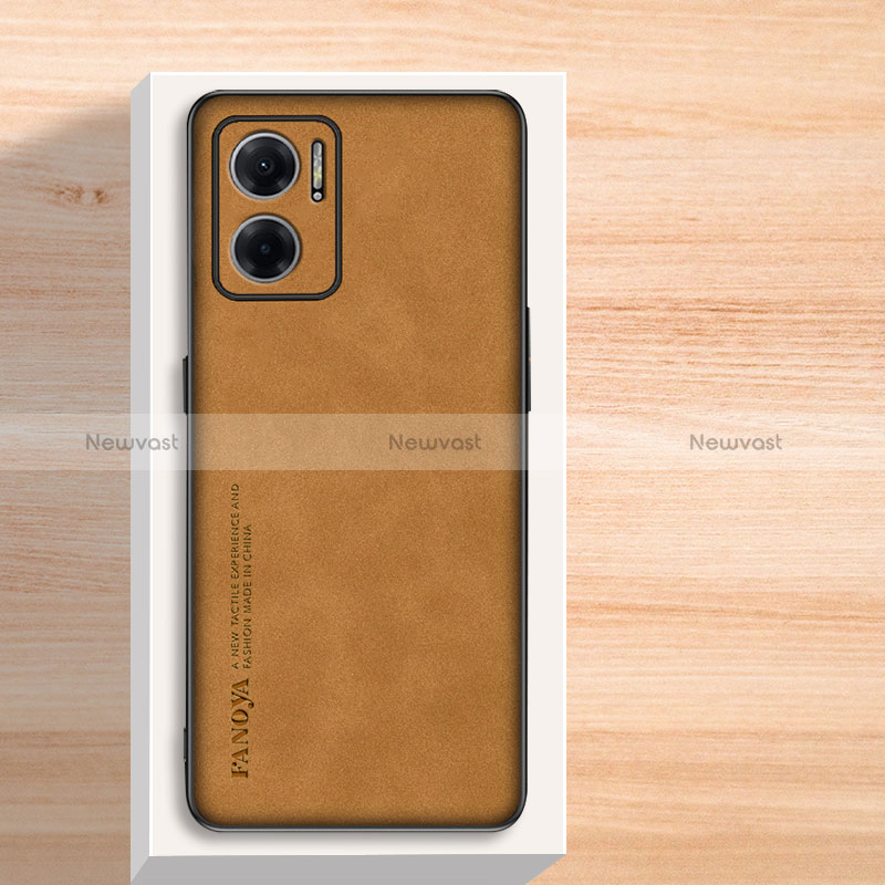 Soft Luxury Leather Snap On Case Cover S02 for Xiaomi Redmi 11 Prime 5G