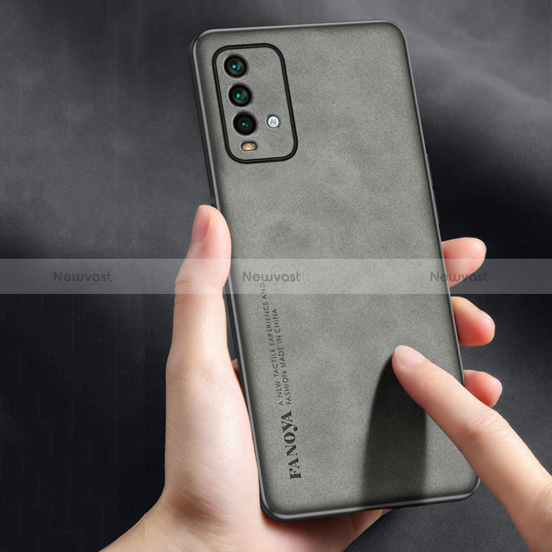 Soft Luxury Leather Snap On Case Cover S02 for Xiaomi Redmi 9 Power