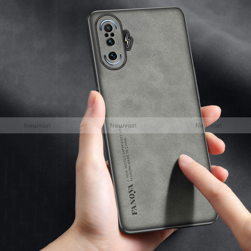 Soft Luxury Leather Snap On Case Cover S02 for Xiaomi Redmi K40 Gaming 5G