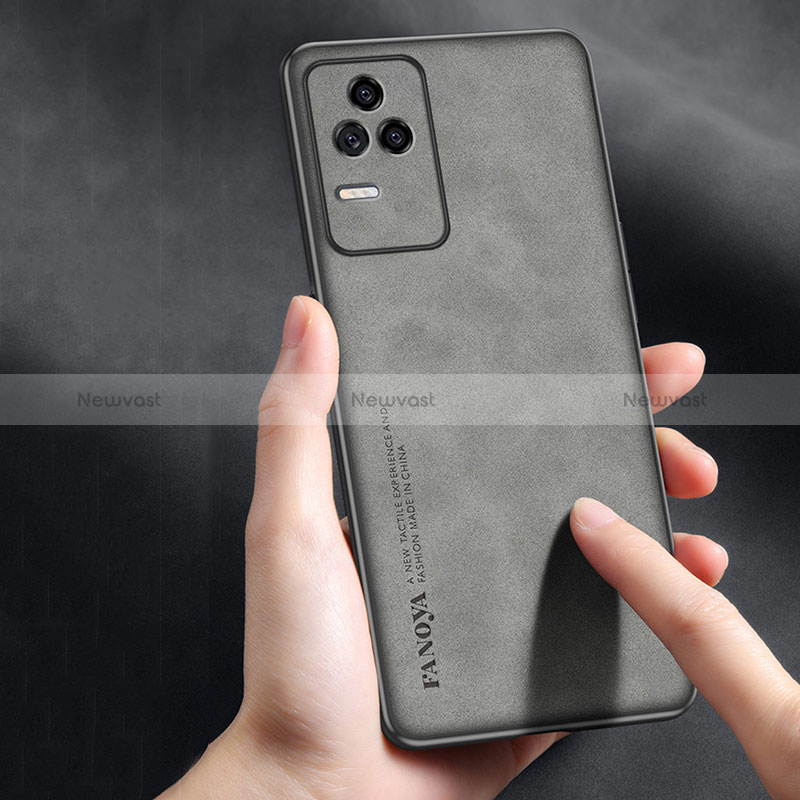 Soft Luxury Leather Snap On Case Cover S02 for Xiaomi Redmi K50 5G