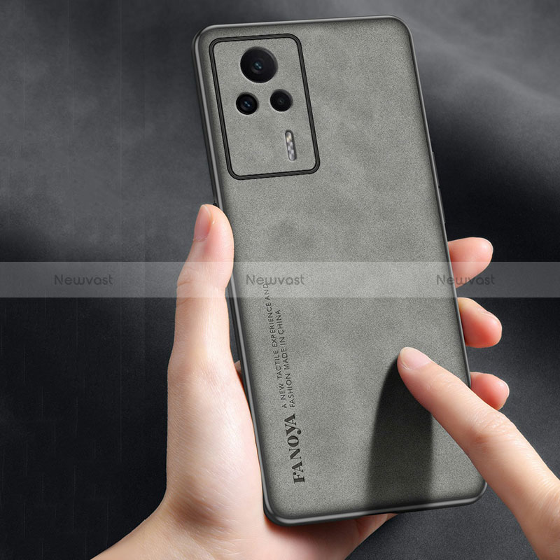 Soft Luxury Leather Snap On Case Cover S02 for Xiaomi Redmi K60E 5G