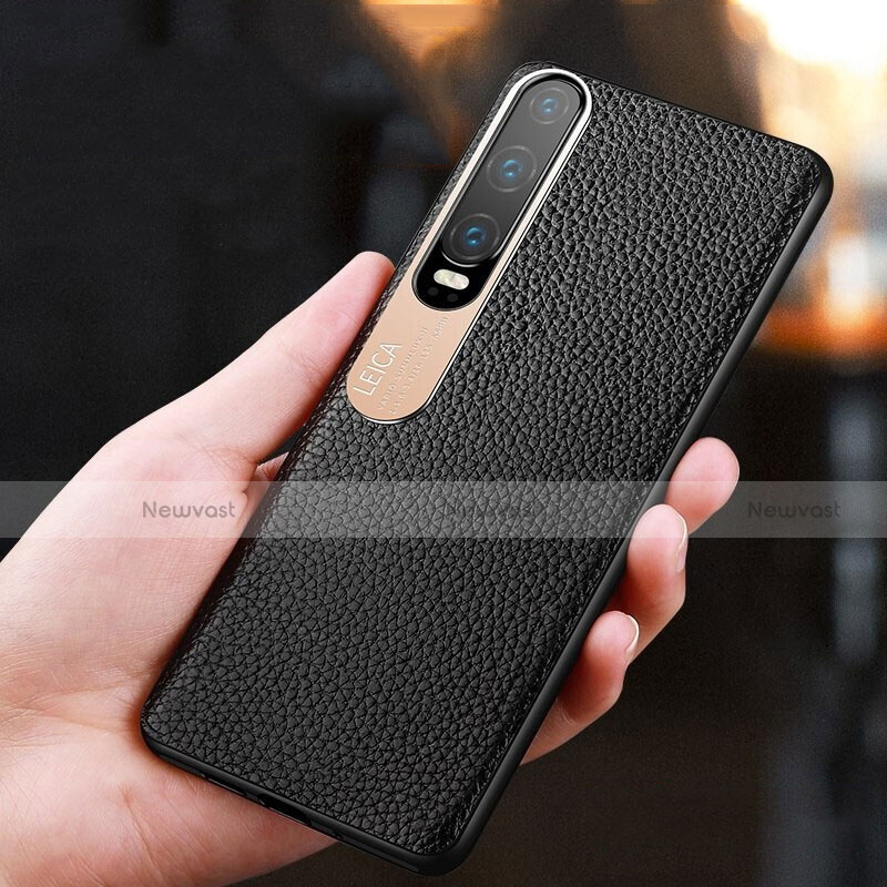 Soft Luxury Leather Snap On Case Cover S03 for Huawei P30