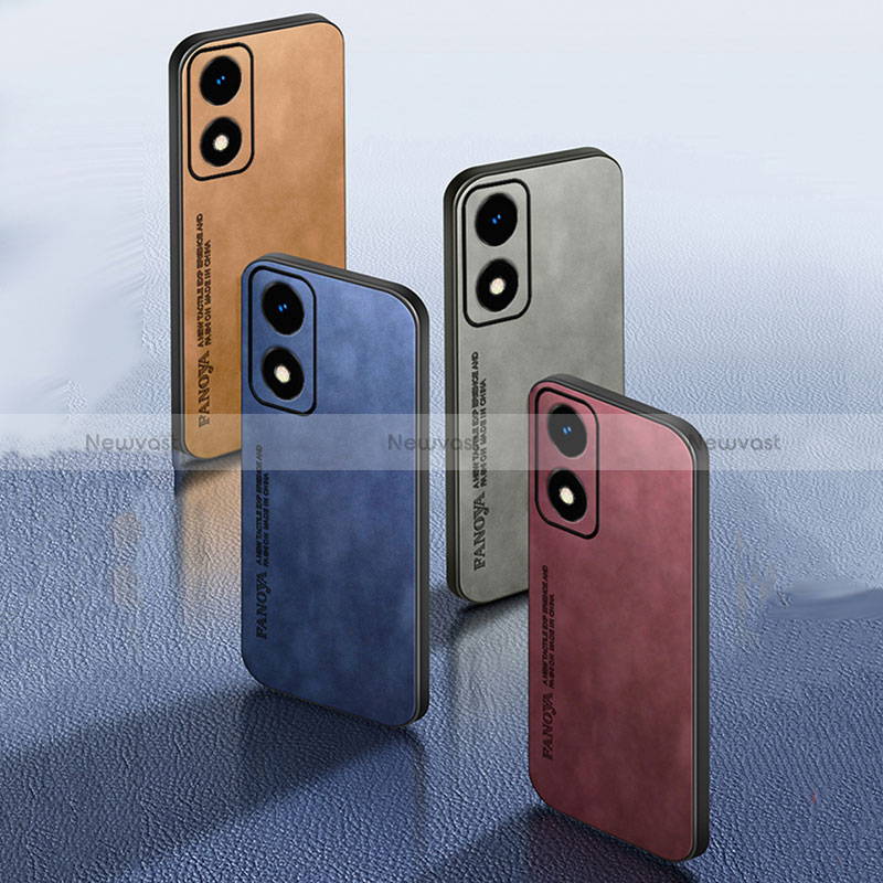 Soft Luxury Leather Snap On Case Cover S03 for Oppo A2x 5G