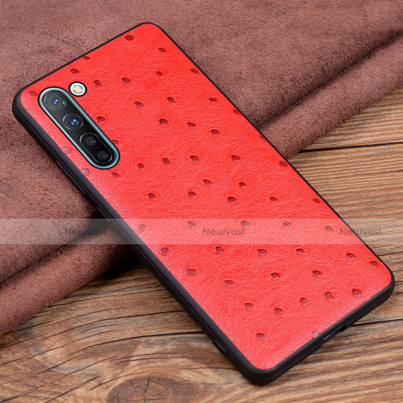 Soft Luxury Leather Snap On Case Cover S03 for Oppo F15