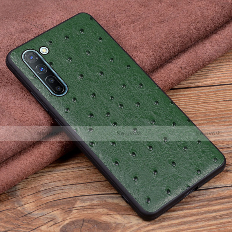 Soft Luxury Leather Snap On Case Cover S03 for Oppo F15