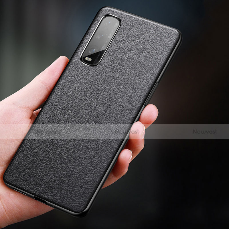 Soft Luxury Leather Snap On Case Cover S03 for Oppo Find X2