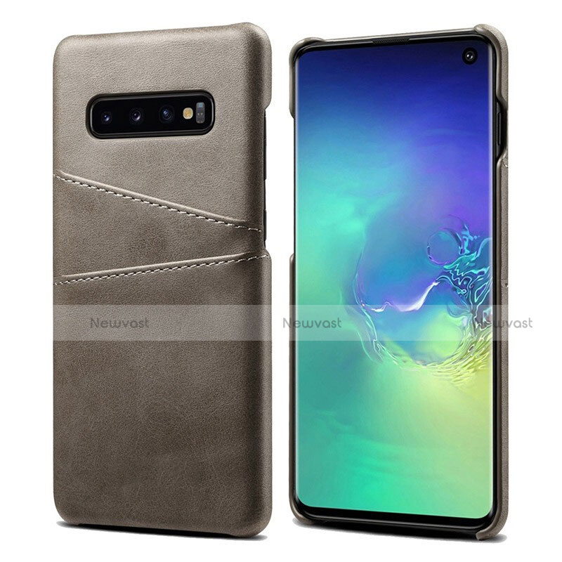 Soft Luxury Leather Snap On Case Cover S03 for Samsung Galaxy S10