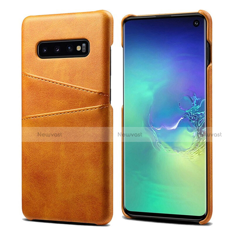 Soft Luxury Leather Snap On Case Cover S03 for Samsung Galaxy S10