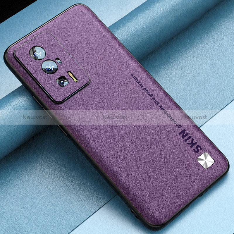 Soft Luxury Leather Snap On Case Cover S03 for Xiaomi Poco F5 Pro 5G