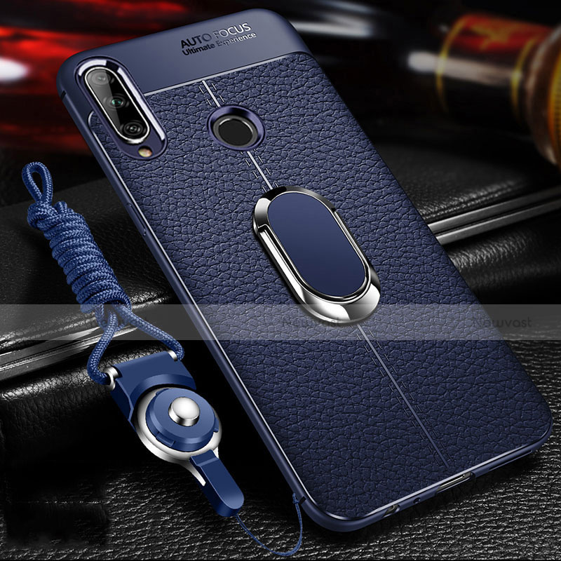 Soft Luxury Leather Snap On Case Cover S04 for Huawei Enjoy 10 Plus