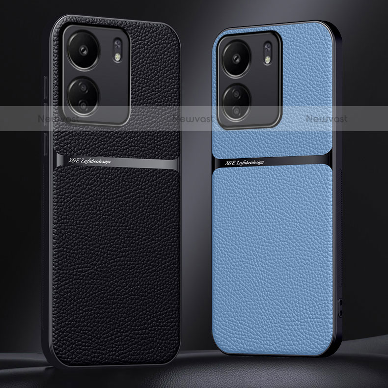 Soft Luxury Leather Snap On Case Cover S04 for Xiaomi Poco C65