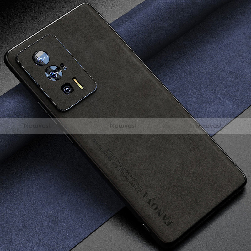 Soft Luxury Leather Snap On Case Cover S04 for Xiaomi Poco F5 Pro 5G