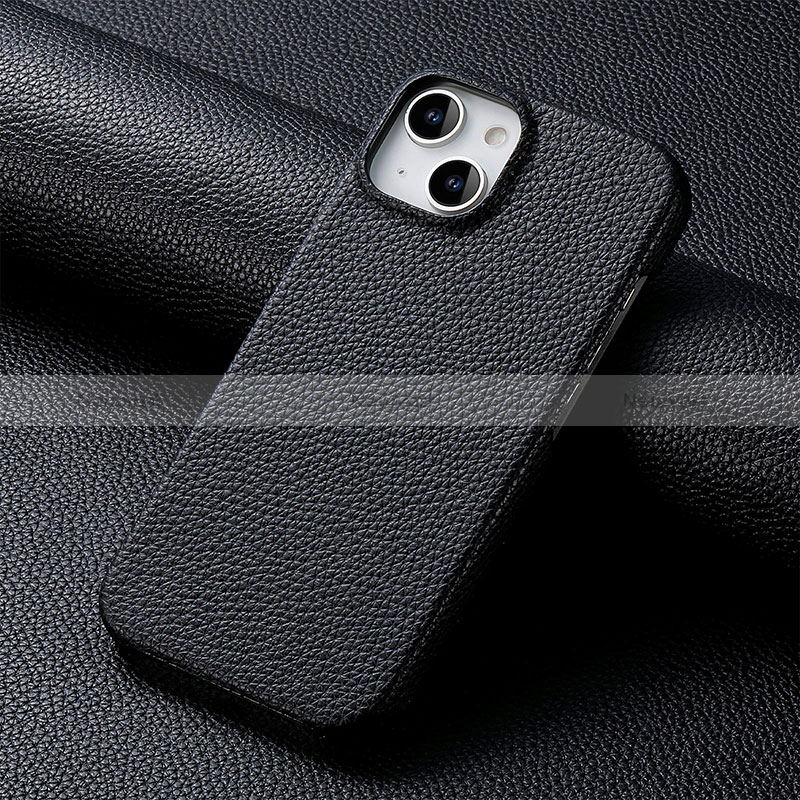 Soft Luxury Leather Snap On Case Cover S04D for Apple iPhone 13