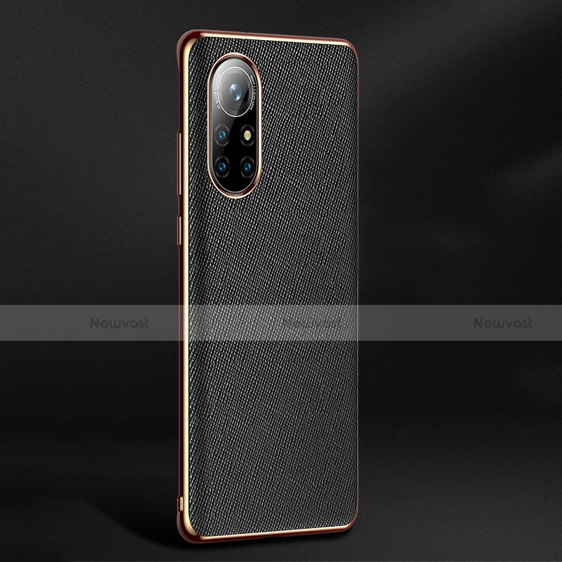 Soft Luxury Leather Snap On Case Cover S05 for Huawei Nova 8 5G