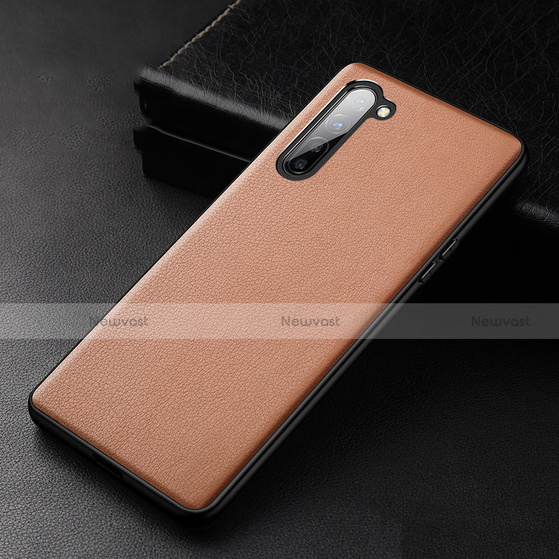 Soft Luxury Leather Snap On Case Cover S05 for Oppo Reno3