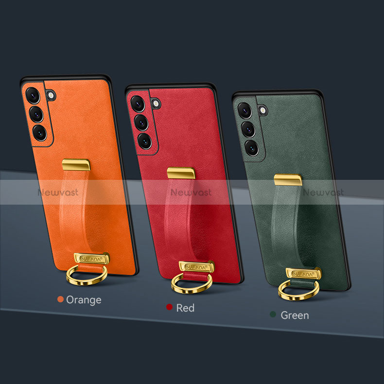 Soft Luxury Leather Snap On Case Cover S05 for Samsung Galaxy S24 Ultra 5G