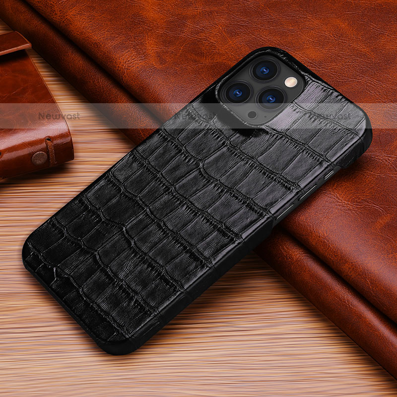 Soft Luxury Leather Snap On Case Cover S06 for Apple iPhone 16 Pro