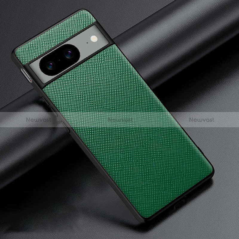 Soft Luxury Leather Snap On Case Cover S06 for Google Pixel 8 5G