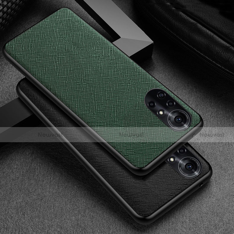 Soft Luxury Leather Snap On Case Cover S06 for Huawei Nova 8 Pro 5G