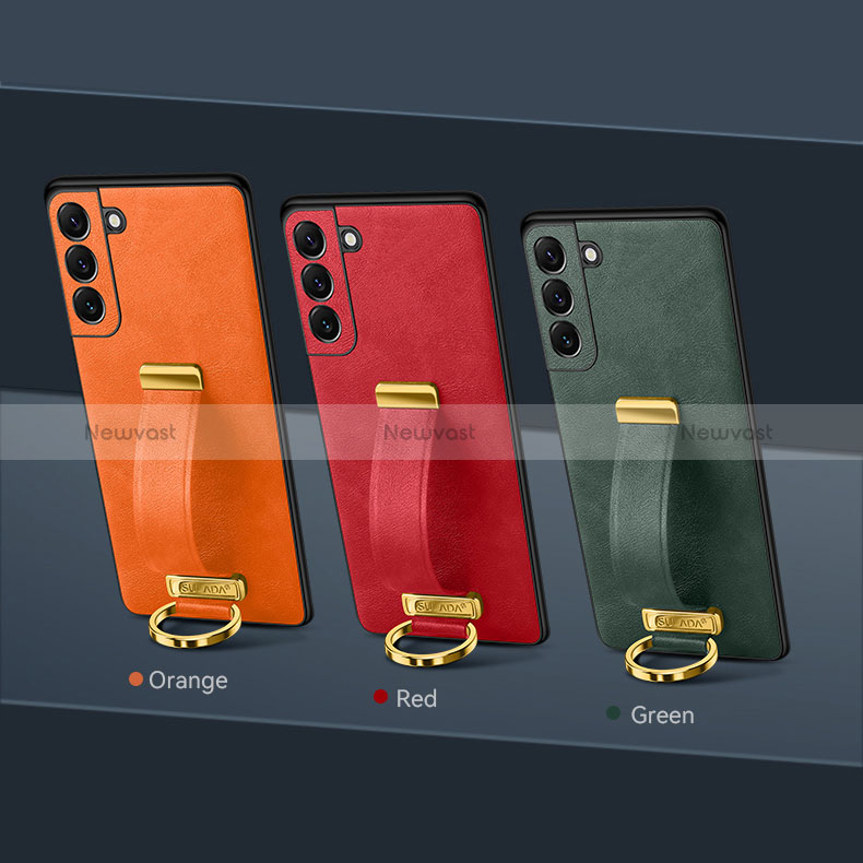 Soft Luxury Leather Snap On Case Cover S06 for Samsung Galaxy S24 5G