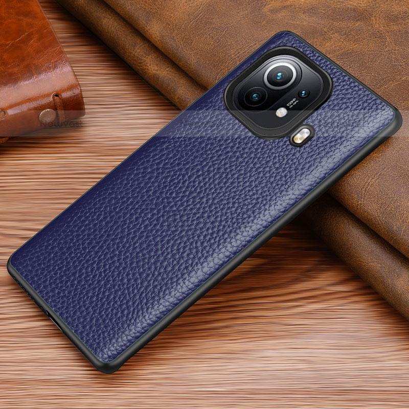 Soft Luxury Leather Snap On Case Cover S06 for Xiaomi Mi 11 Pro 5G