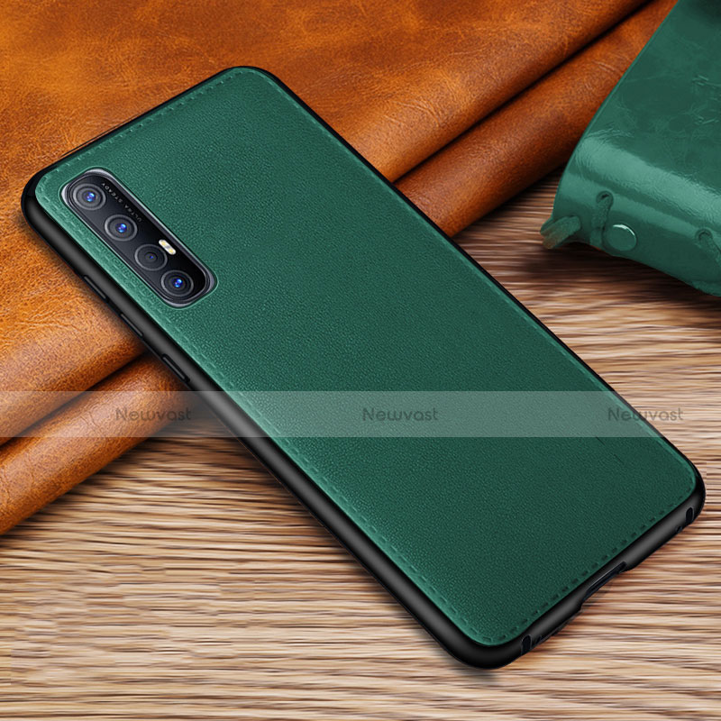 Soft Luxury Leather Snap On Case Cover S10 for Oppo Reno3 Pro