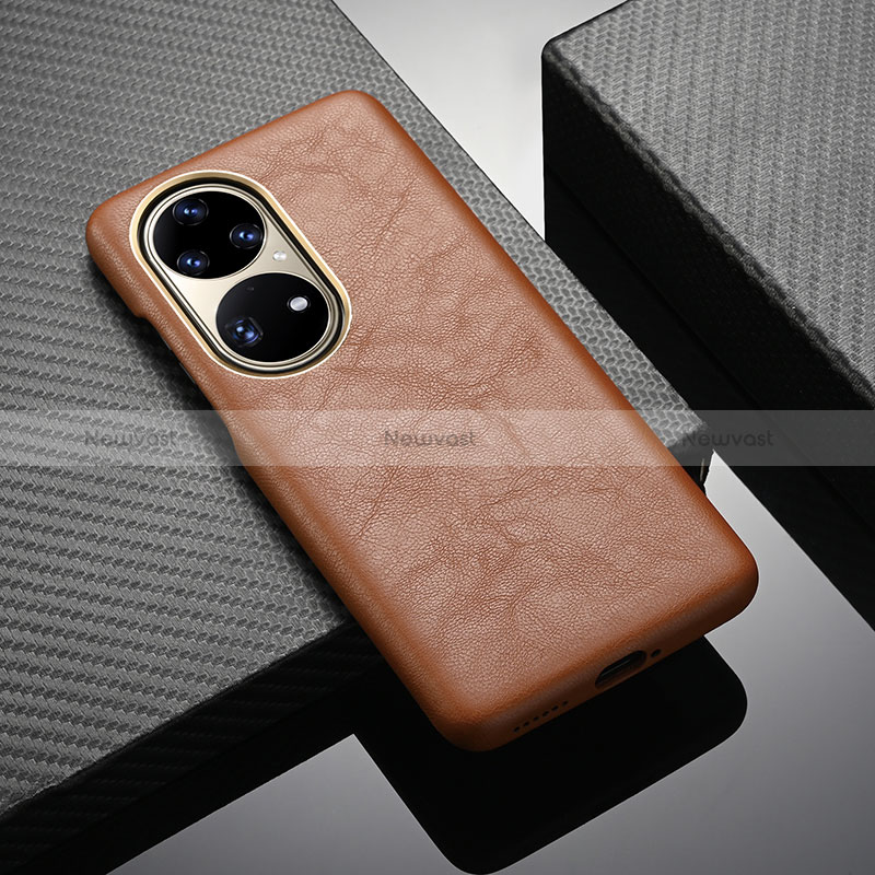 Soft Luxury Leather Snap On Case Cover ST1 for Huawei P50