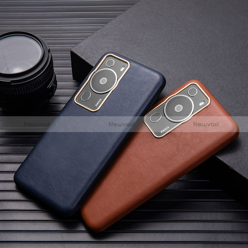 Soft Luxury Leather Snap On Case Cover ST1 for Huawei P60