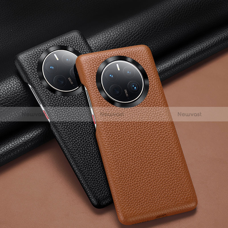 Soft Luxury Leather Snap On Case Cover ST2 for Huawei Mate 60 Pro+ Plus