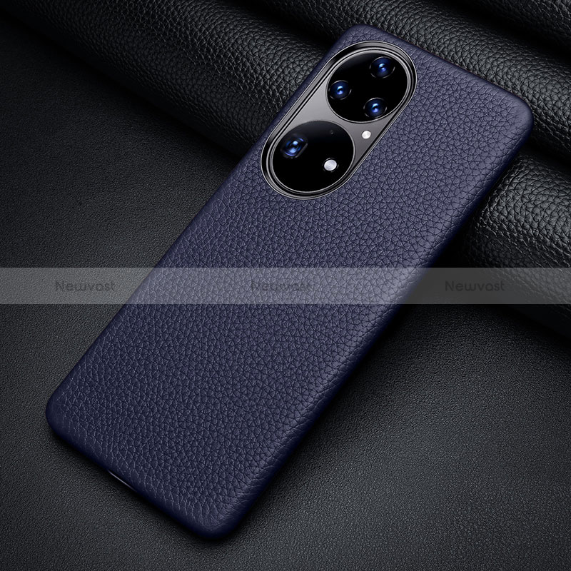 Soft Luxury Leather Snap On Case Cover ST2 for Huawei P50e